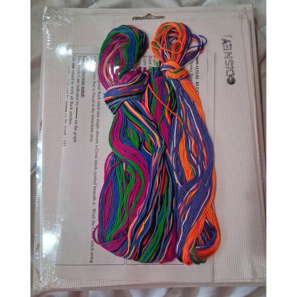 Disney Winnie The Pooh Blustery Day Counted Cross Stitch Kit 14"x19" Complete Se - Picture 7 of 8